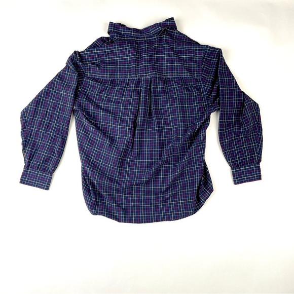 Jantzen Checkered Shirt with Red and Yellow Accents - Picture 3 of 3